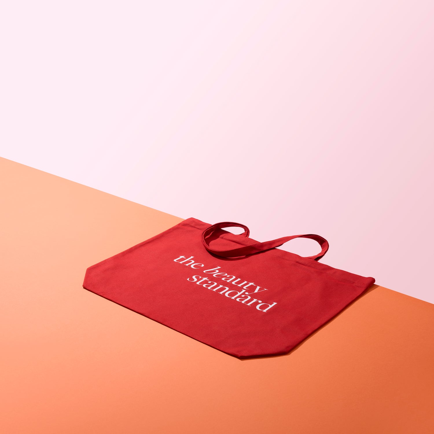 The beauty standard branded tote bag